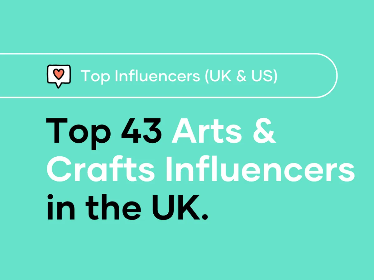 Top 43 Arts Crafts Influencers in the UK